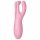 Satisfyer Threesome 4 - okos csiklóvibrátor (pink)