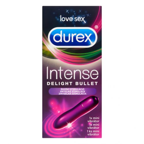 Durex Intense Delight Bullet - mini rúdvibrátor (lila)