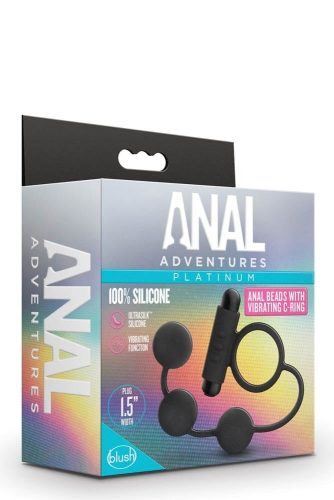 ANAL ADVENTURES ANAL BEAD WITH C-RING