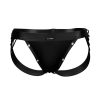 C4M-Desire Jockstrap-BlackLeatherette-XL