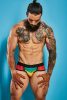 C4M-Mixed Jockstrap-Rainbow-XL