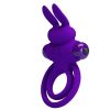 Pretty Love Vibrant Penis Ring 3 Purple