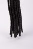 Kid Handle Kid Leather Braided Tails Black