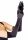 Extra Long Satin Gloves, black, O/S