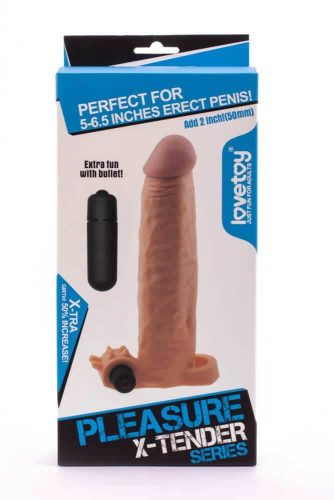 Pleasure X-Tender Vibrating Penis Sleeve #4