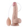 8" Soft Ejaculation Cock With Ball Flesh