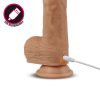 Dual layered Silicone Rotating Nature Cock Liam Flesh