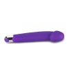 Rechargeable IJOY Silicone Dildo Purple