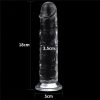 7.0''  Flawless Clear Dildo