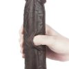 9'' Sliding Skin Dual Layer Dong Brown