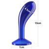 Flawless Clear Prostate Plug 6.0'' Blue