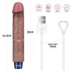 9" REAL SOFTEE Rechargeable Silicone Vibrating Dildo