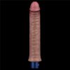 9.5" REAL SOFTEE Rechargeable Silicone Vibrating Dildo