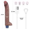 11" REAL SOFTEE Rechargeable Silicone Vibrating Dildo