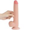 9'' Sliding Skin Dual Layer Dong Flesh