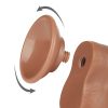 8'' Sliding Skin Dual Layer Dong Brown I