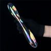 Twilight Gleam Glass Dildo- Double Delight