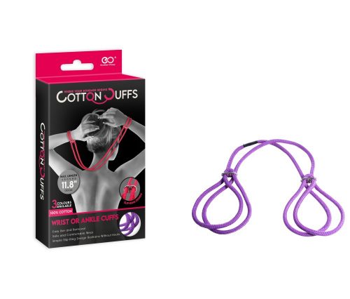 COTTON CUFFS PURPLE