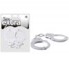 SEX EXTRA - METAL CUFFS WHITE