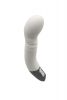 TITANZ 8" SILICONE RECHARGEABLE VIBRATOR IN IVORY WHITE