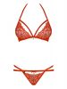 838-SET-3 set 2-pcs red  S/M