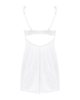 Amor Blanco underwire chemise & thong white   S/M