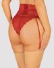 Lonesia garter belt red L/XL