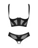 Chic Amoria 2-pcs crotchless set  M/L