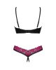 Rosenty 2-pcs crotchless set   XS/S