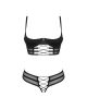 Roxelia 2-pcs crotchless set  M/L