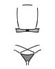 Donarella 3-pcs crotchless set XS/S