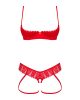 Ingridia 2-pcs crotchless set   XS/S