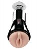 Cock Compressor Vibrating Stroker   Light/Black