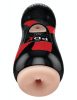 Vibrating Anal Stroker  Light/Black