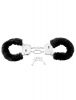 Beginner's Furry Cuffs  Black