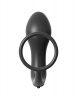 Ass-Gasm Cockring Vibrating Plug Black