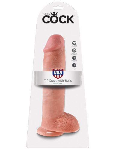 11" Cock with Balls  Light