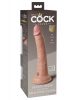 7" Dual Density Silicone Cock  Light