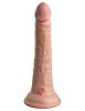 7" Dual Density Silicone Cock  Light