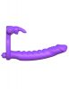 Silicone Double Penetrator Rabbit Purple