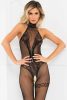 Choker Crotchless Bodystocking