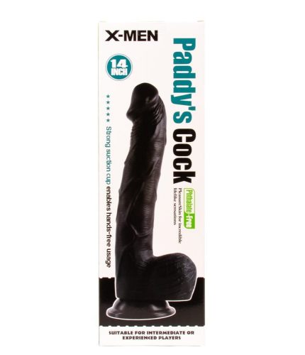 X-MEN Paddy’s 14 inch Cock Black