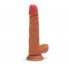 XMEN 7.6 inch Double Layer Silicon Dildo Brown